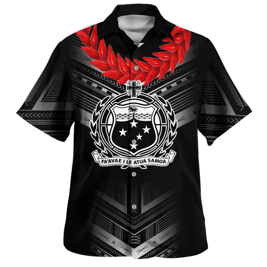Samoa Hawaiian Shirt Polynesian Pride Inspired Design