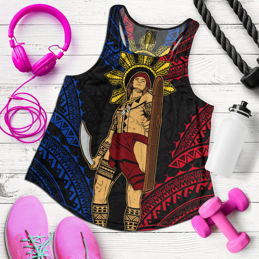 Philippines Filipinos Women Tank Lapu Lapu Tattoo Batok Tribal Motifs Designs