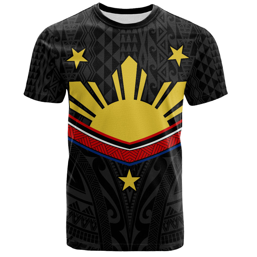Philippines Filipinos T-Shirt Polynesian Inspired Tribal Tattoo
