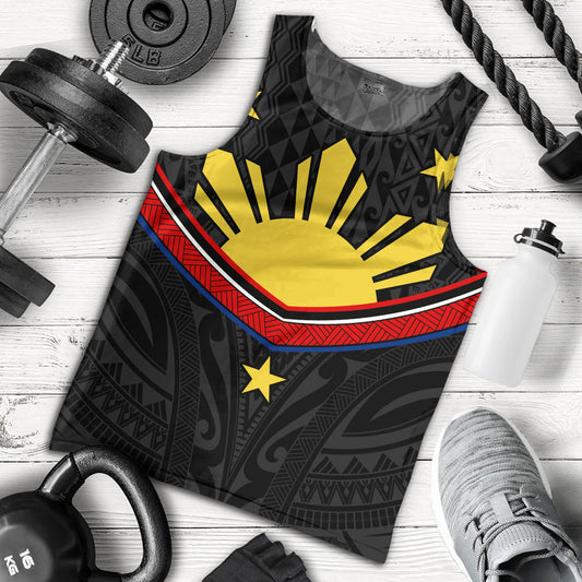Philippines Filipinos Tank Top Polynesian Inspired Tribal Tattoo