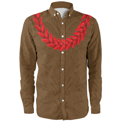 Samoa Long Sleeve Shirt Ula Fala Style