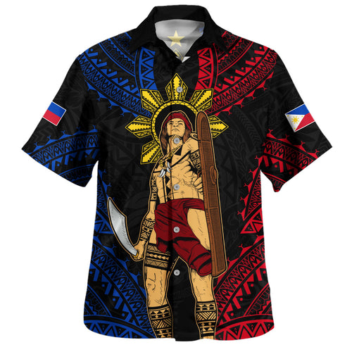Philippines Filipinos Hawaiian Shirt Lapu Lapu Tattoo Batok Tribal Motifs Designs