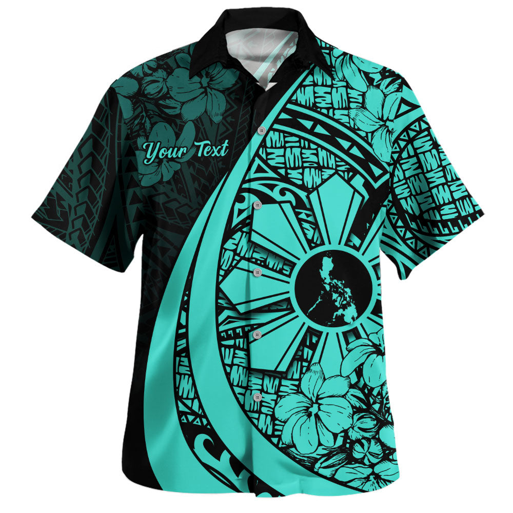 Philippines Filipinos Hawaiian Shirt National Sampaguita Flower Symbols Style