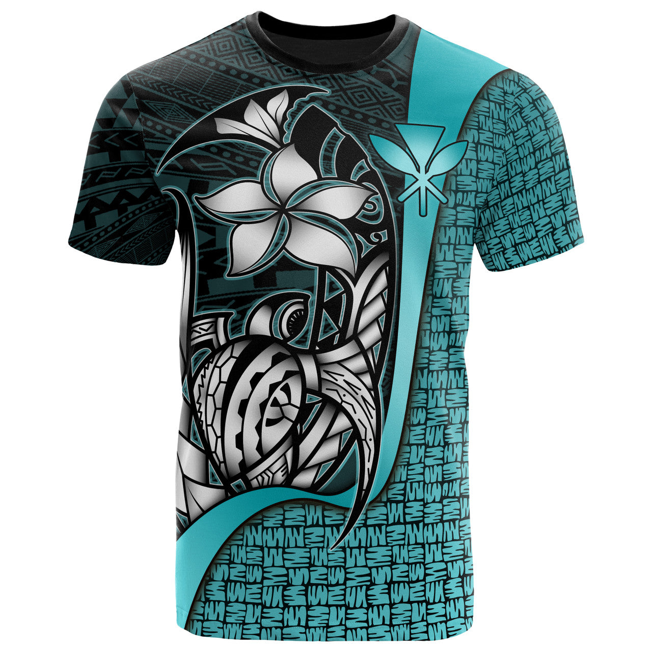 Hawaii Polynesian T-Shirt Turtle with Hook