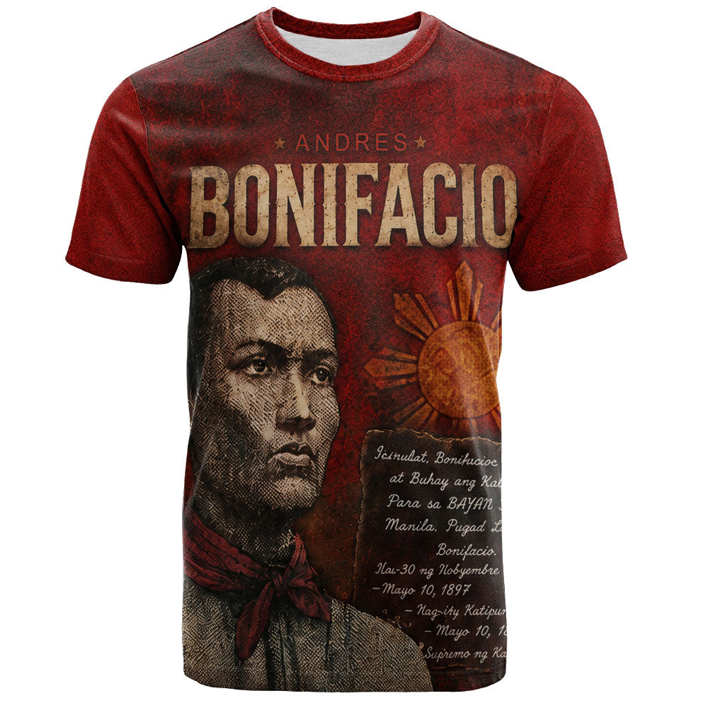 Philippines Filipinos T-Shirt Andres Bonifacio Philippine Hero