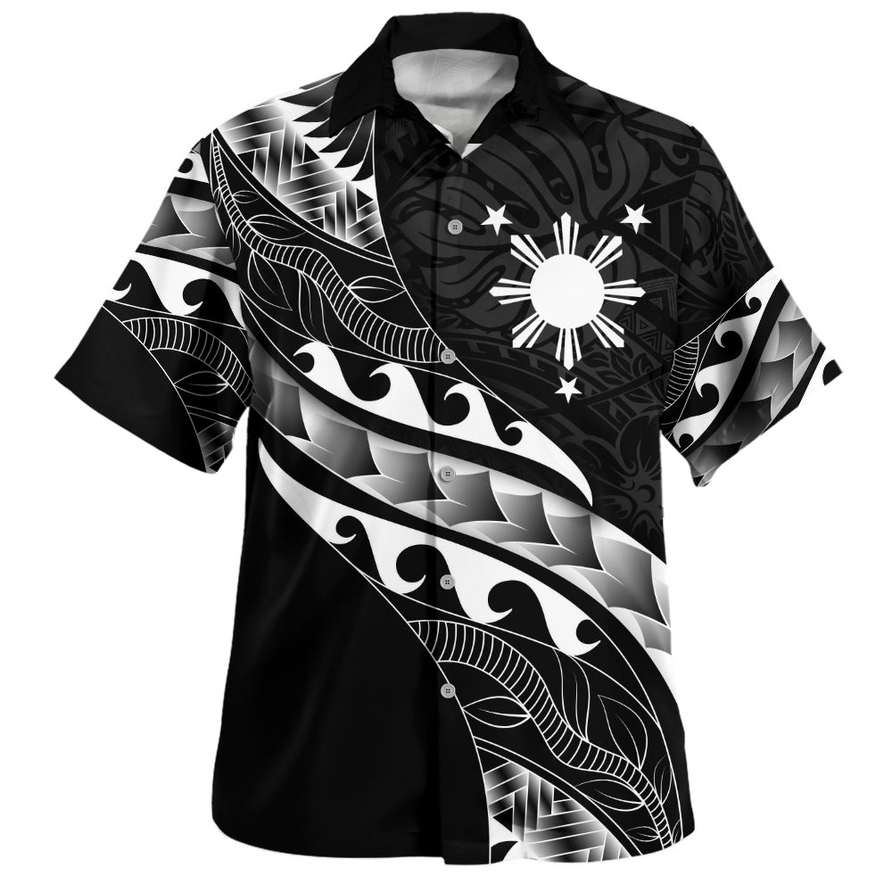 Philippines Filipinos Hawaiian Shirt Custom Island Tribal Tattoos