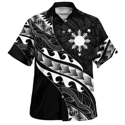 Philippines Filipinos Hawaiian Shirt Custom Island Tribal Tattoos