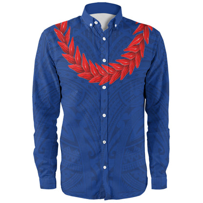 Samoa Long Sleeve Shirt Ula Fala Style