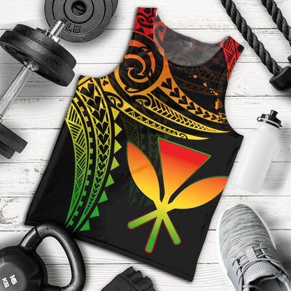 Hawaii Tank Top Polynesian Flame Of Hawaii Style