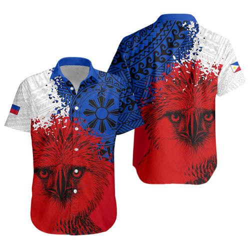 Philippines Filipinos Short Sleeve Shirt Tribal Spirit Filipino Pride Design