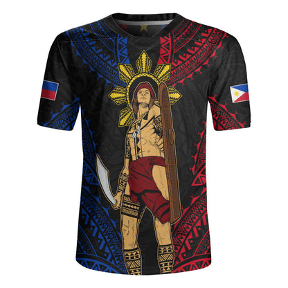 Philippines Filipinos Rugby Jersey Lapu Lapu Tattoo Batok Tribal Motifs Designs