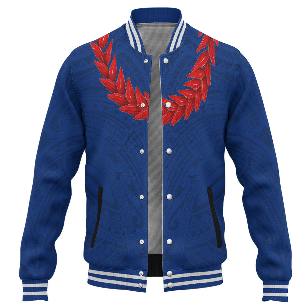 Samoa Baseball Jacket Ula Fala Style