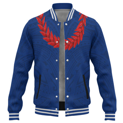Samoa Baseball Jacket Ula Fala Style