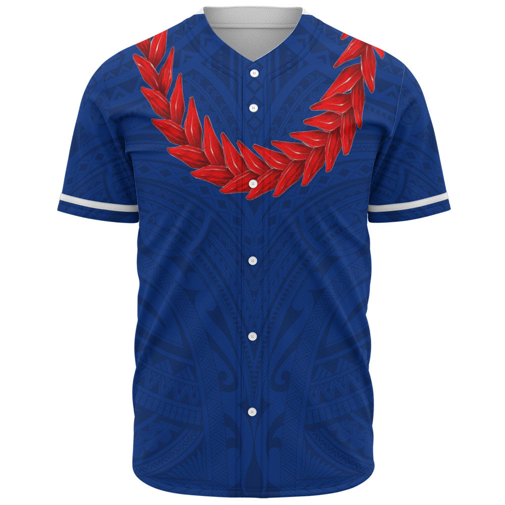 Samoa Baseball Shirt Ula Fala Style