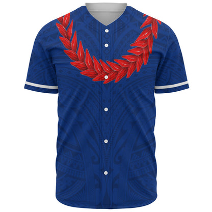 Samoa Baseball Shirt Ula Fala Style