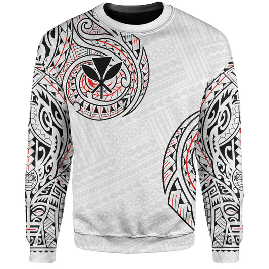 Hawaii Sweatshirt Original Polynesian And Tribal Tattoo Design