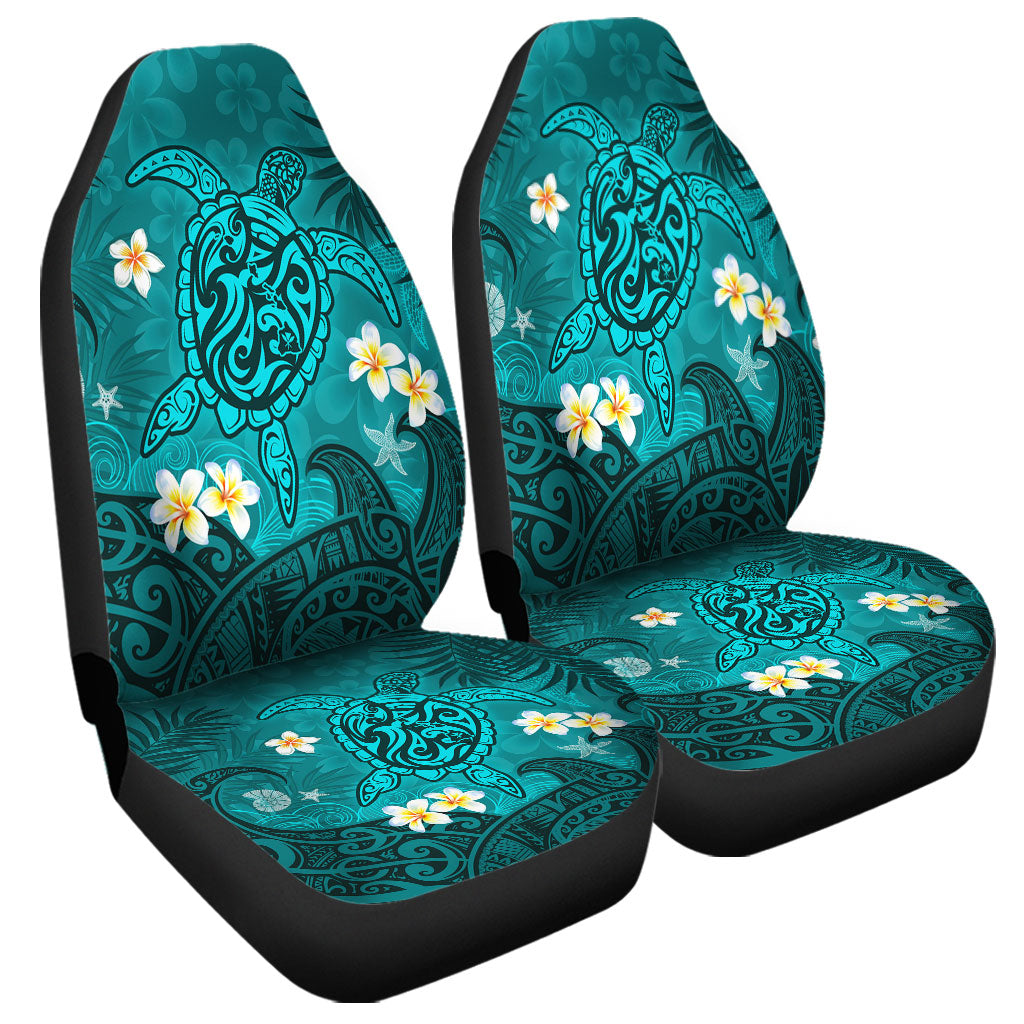 Hawaii Car Seat Covers Hawaiian Sea Turtle & Floral Dreams