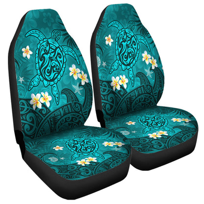 Hawaii Car Seat Covers Hawaiian Sea Turtle & Floral Dreams