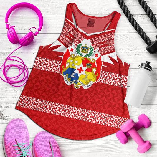 Tonga Women Tank Ngatu Tattoo Island Unique Style