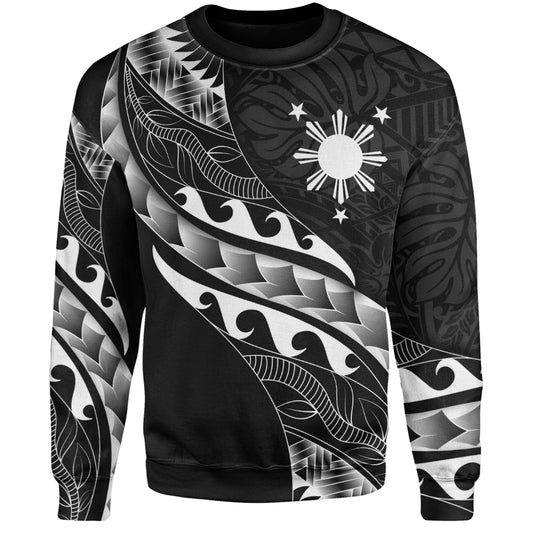 Philippines Filipinos Sweatshirt Custom Island Tribal Tattoos