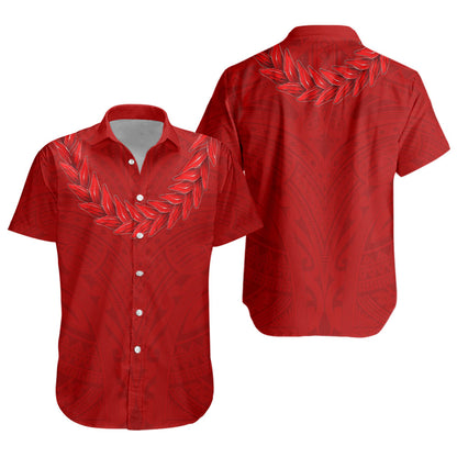 Samoa Short Sleeve Shirt Ula Fala Style