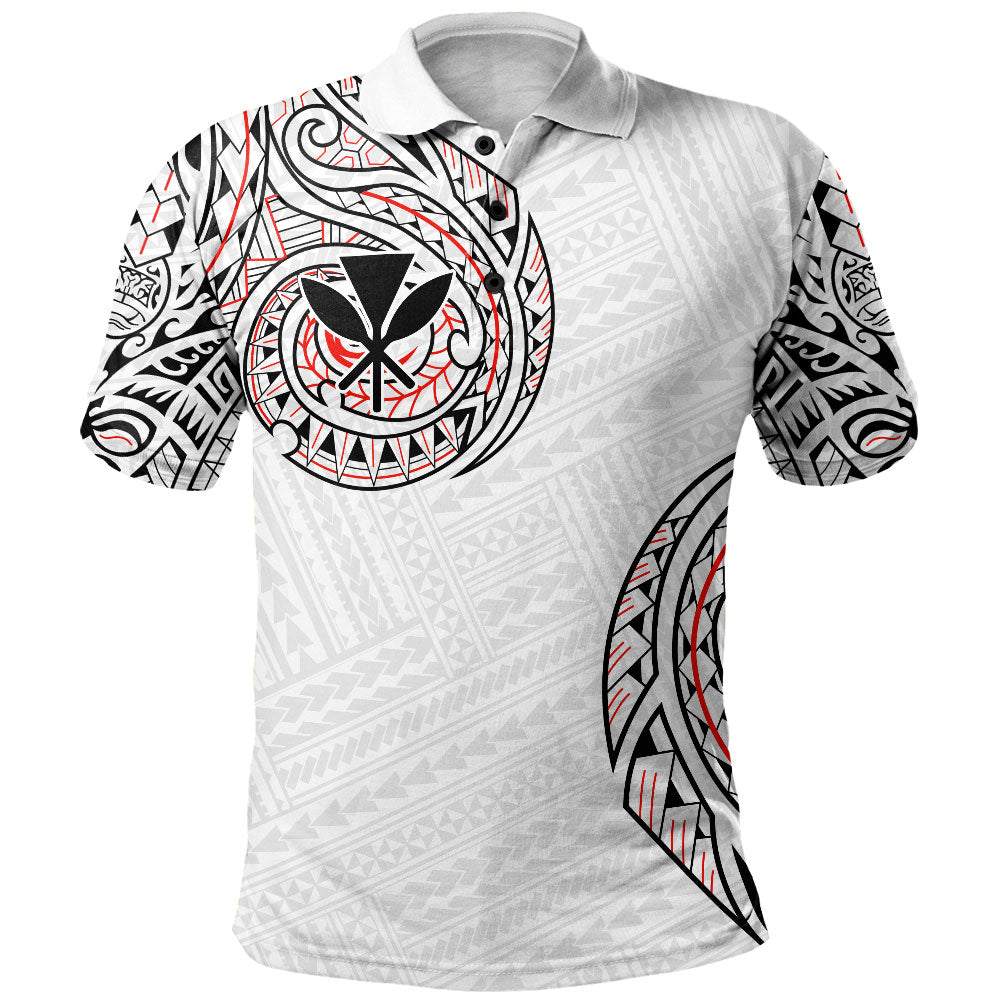 Hawaii Polo Shirt Original Polynesian And Tribal Tattoo Design