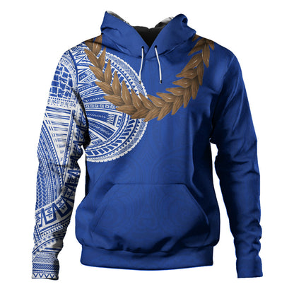 Samoa Hoodie Tattoo Roman Reigns With Ula Fala Style Brown