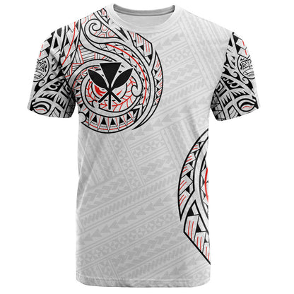 Hawaii T-Shirt Original Polynesian And Tribal Tattoo Design
