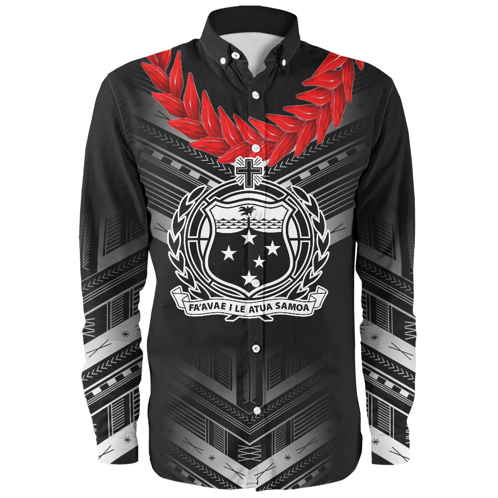 Samoa Long Sleeve Shirt Polynesian Pride Inspired Design