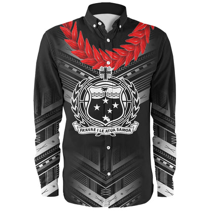 Samoa Long Sleeve Shirt Polynesian Pride Inspired Design