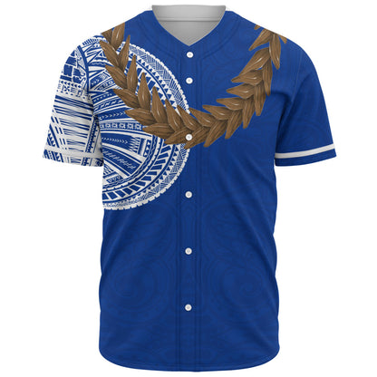 Samoa Baseball Shirt Tattoo Roman Reigns With Ula Fala Style Brown