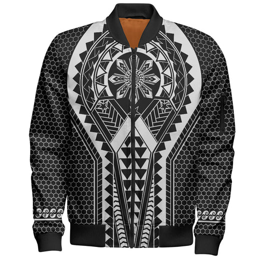 Philippines Filipinos Bomber Jacket Batok Filipino Tattoo Style