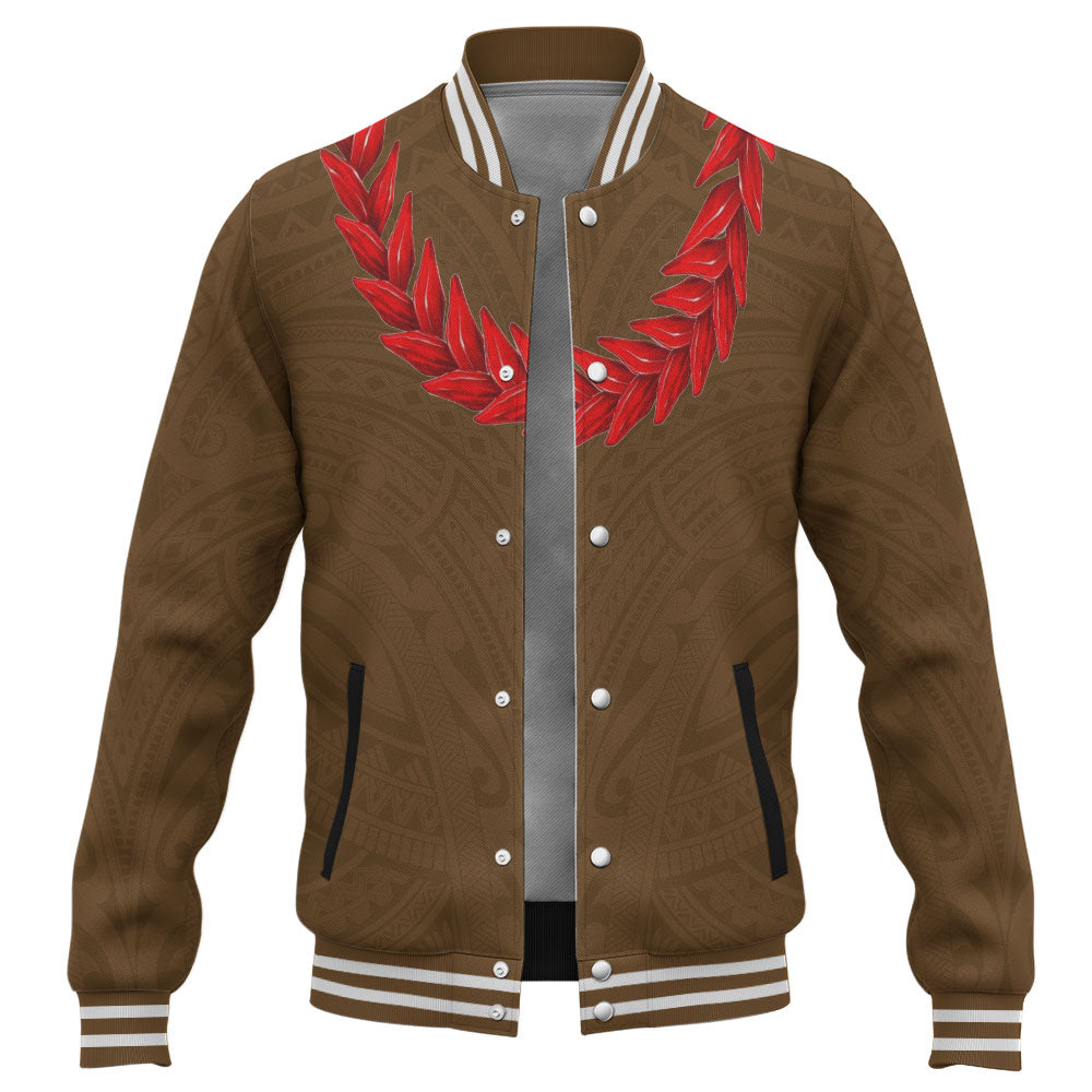 Samoa Baseball Jacket Ula Fala Style