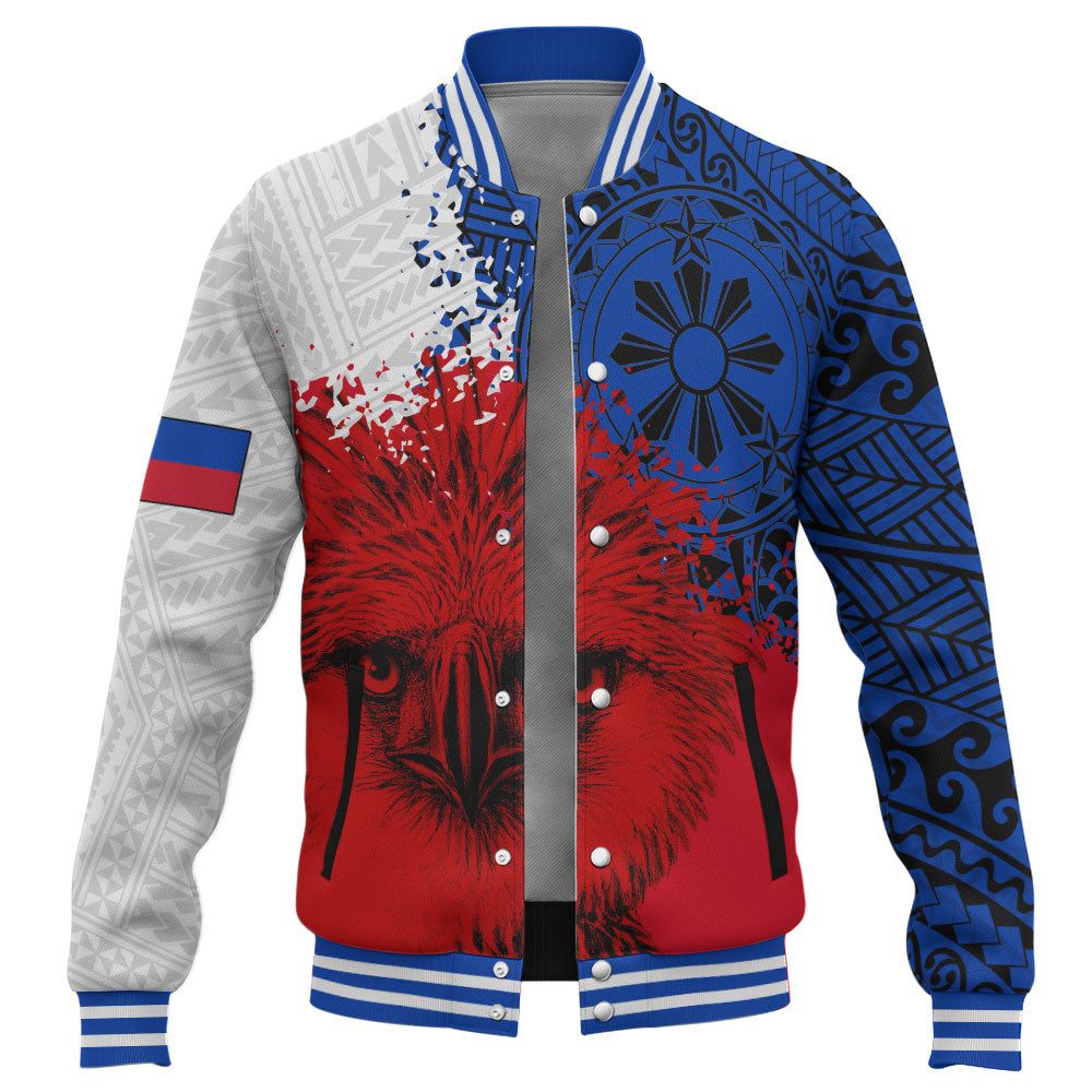 Philippines Filipinos Baseball Jacket Tribal Spirit Filipino Pride Design