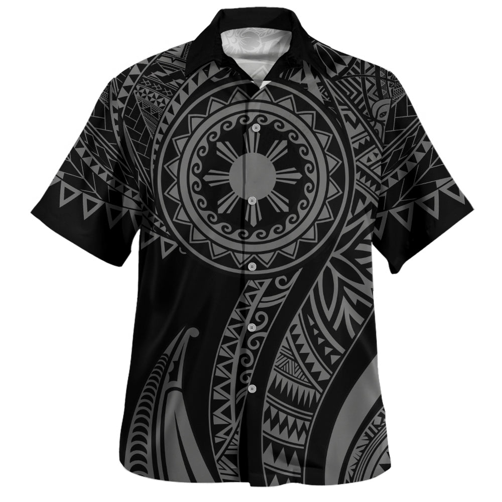 Philippines Filipinos Hawaiian Shirt Tribal Tattoo Island
