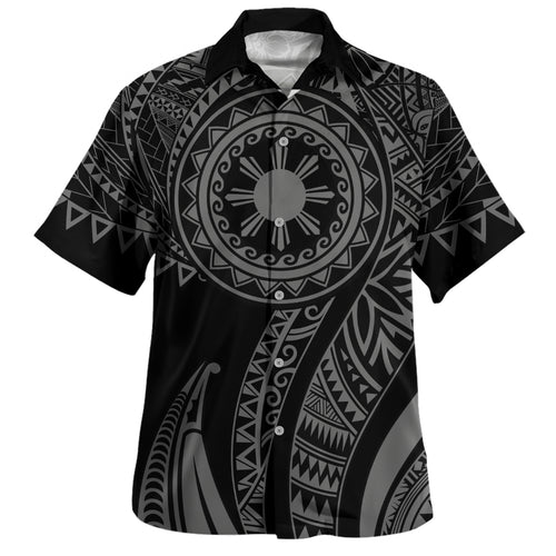 Philippines Filipinos Hawaiian Shirt Tribal Tattoo Island