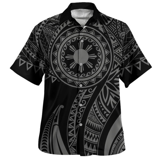 Philippines Filipinos Hawaiian Shirt Tribal Tattoo Island