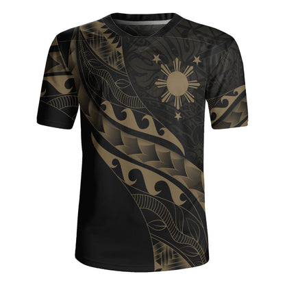 Philippines Filipinos Rugby Jersey Custom Island Tribal Tattoos