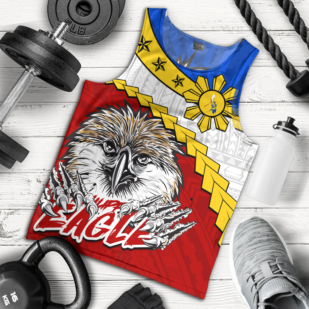 Philippines Filipinos Tank Top Tribal Tattoo Flag Eagle Animal ...