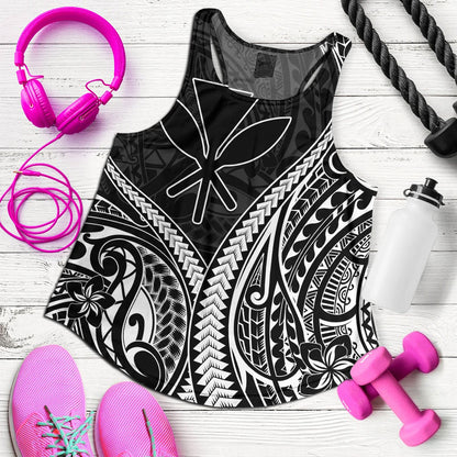 Hawaii Women Tank Polynesian Tribal Tattoo Island Spirit Style