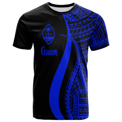 Guam Custom Personalised T-Shirt - Polynesian Tentacle Tribal Pattern