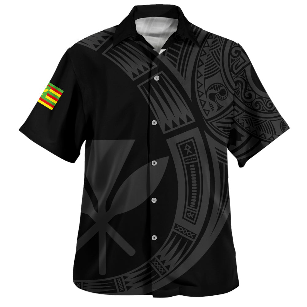 Hawaii Hawaiian Shirt Polynesia Tribal Spirits Of Kanaka Seal