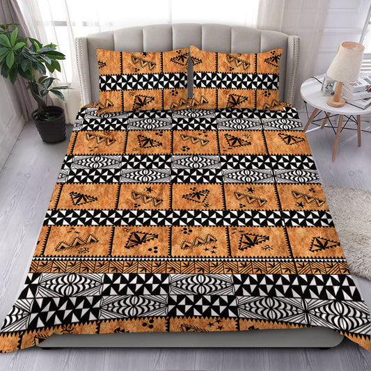 Tonga Bedding Set Tapa Pattern