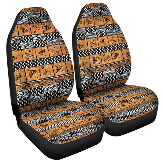 Tonga Car Seat Covers Tapa Pattern