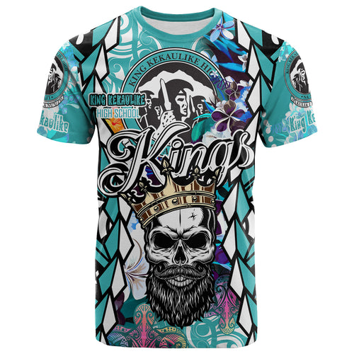 Hawaii Custom Personalised T-shirt - King Kekaulike High School The Kings Of Maui Tribal Patterns