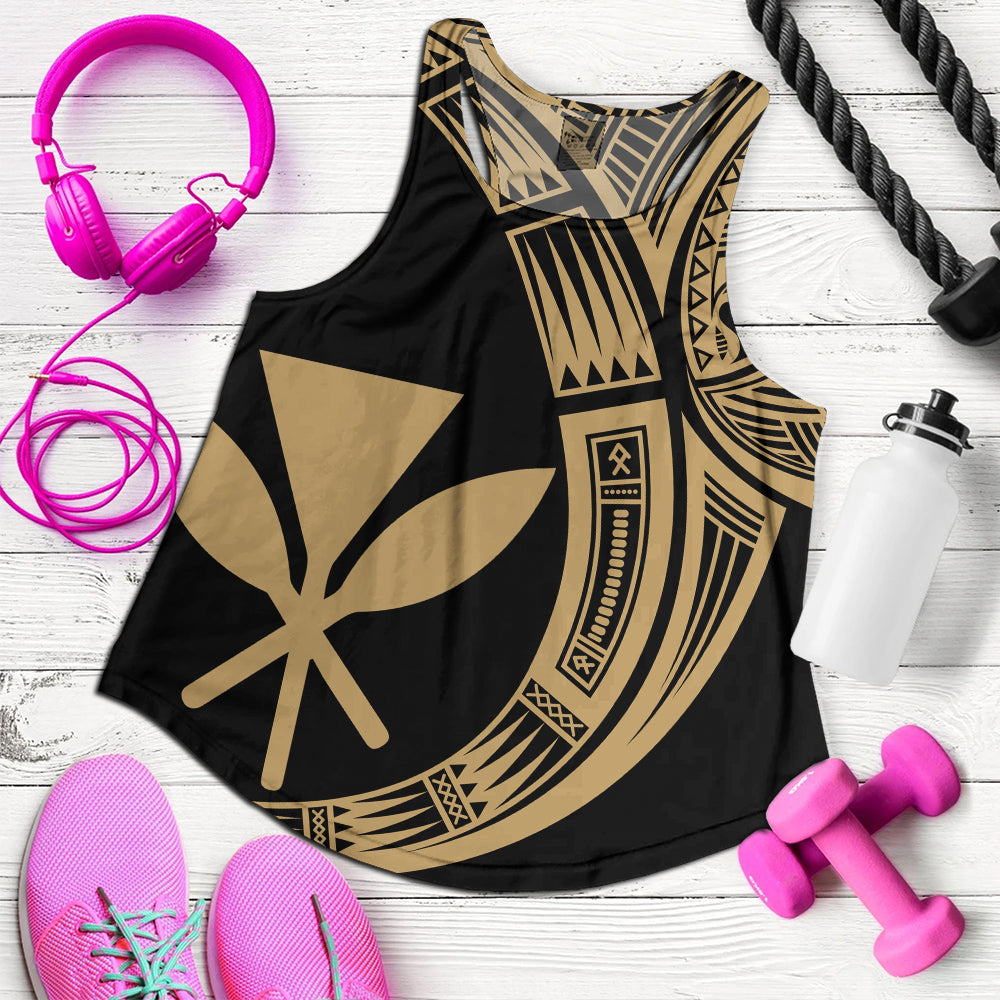 Hawaii Women Tank Polynesia Tribal Spirits Of Kanaka Seal