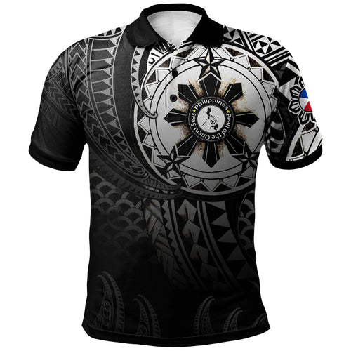 Philippines Tribal Polo Shirt - Pearl of the Orient Seas Polo Shirt