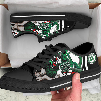 Aiea High School Patronage Low Top Shoes - Home Of The NA' ALI'I