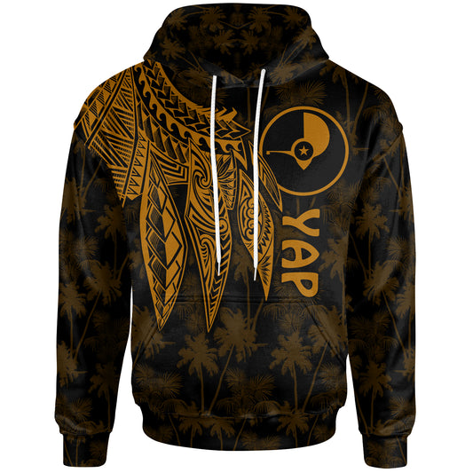 Yap Hoodie - Polynesian Wings (Golden)