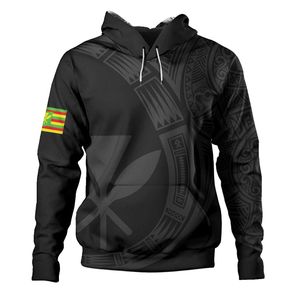 Hawaii Hoodie Polynesia Tribal Spirits Of Kanaka Seal